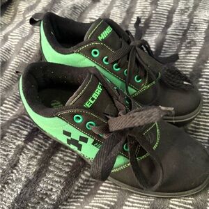 Minecraft Heelys Kids Skate Sneakers